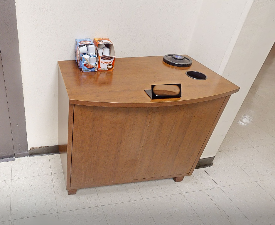 2-Door coffee cabinet