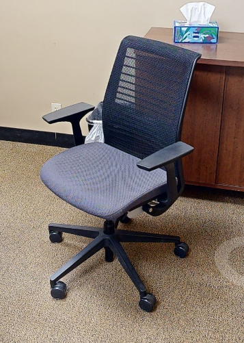 Task chair, with arms