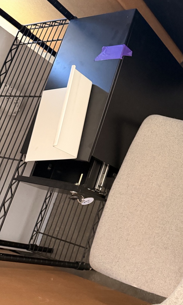 vertical filing cabinet
