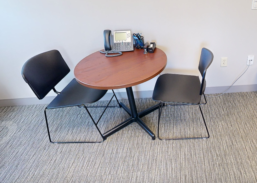 Round meeting table