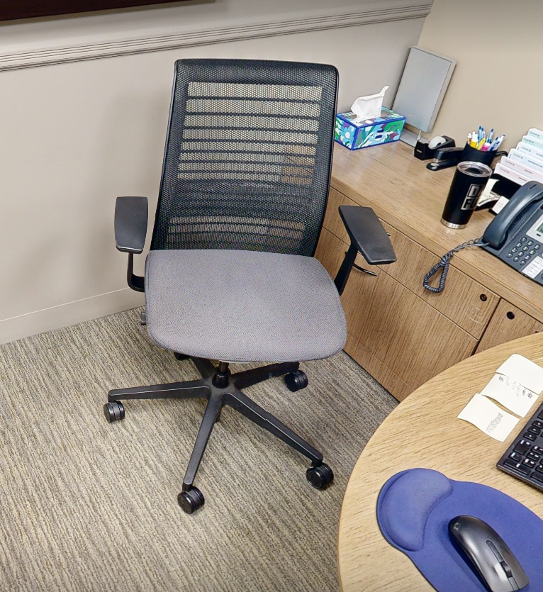 Task chair, with arms