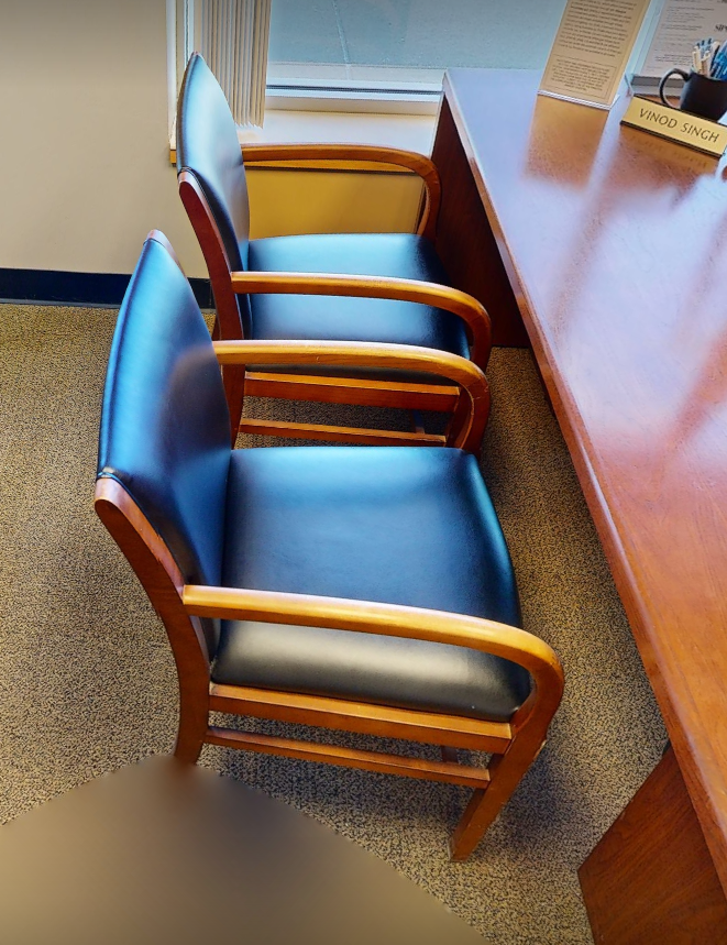 Black Guest chair