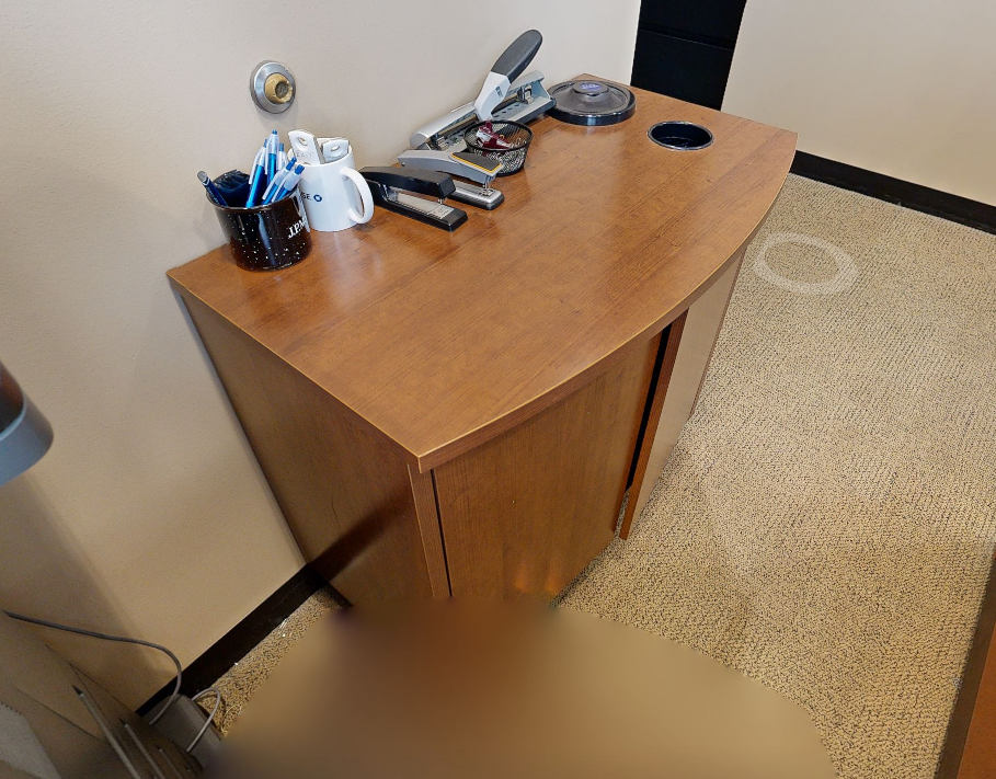 2-Door coffee cabinet