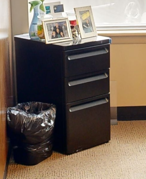 3D vertical filing cabinet
