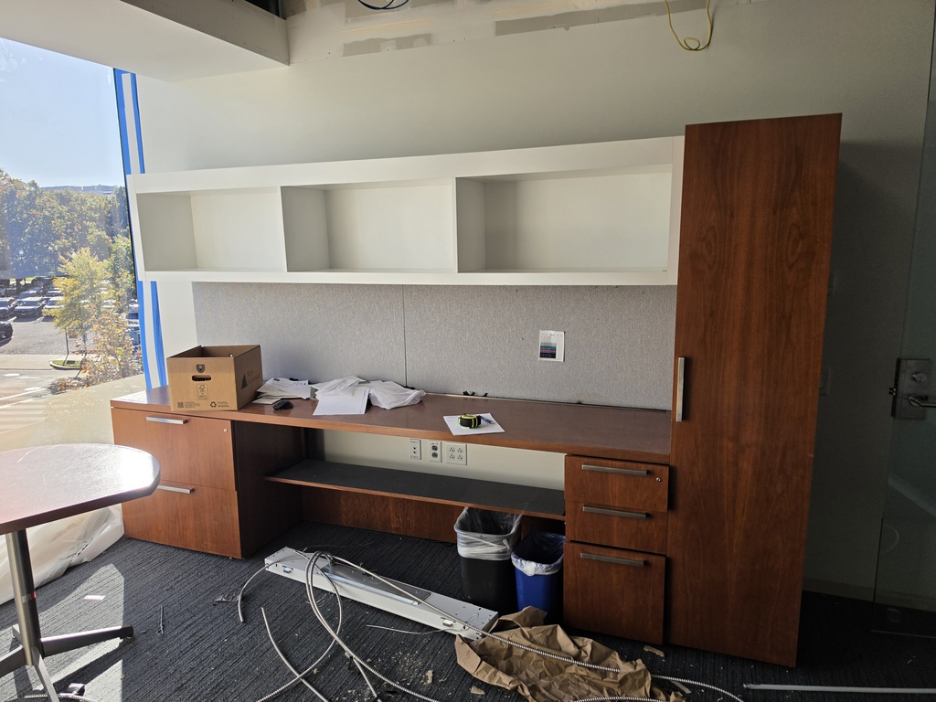 126 x 27 x 76 Wall Cabinet with Wardrobe (Right) 1x BBF 1x Lat No Doors