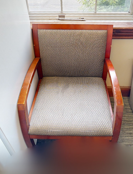 Tan guest chair
