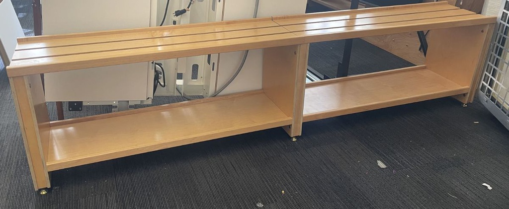 Wooden bench/shelf