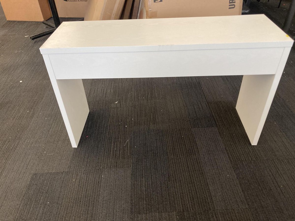 White credenza/table