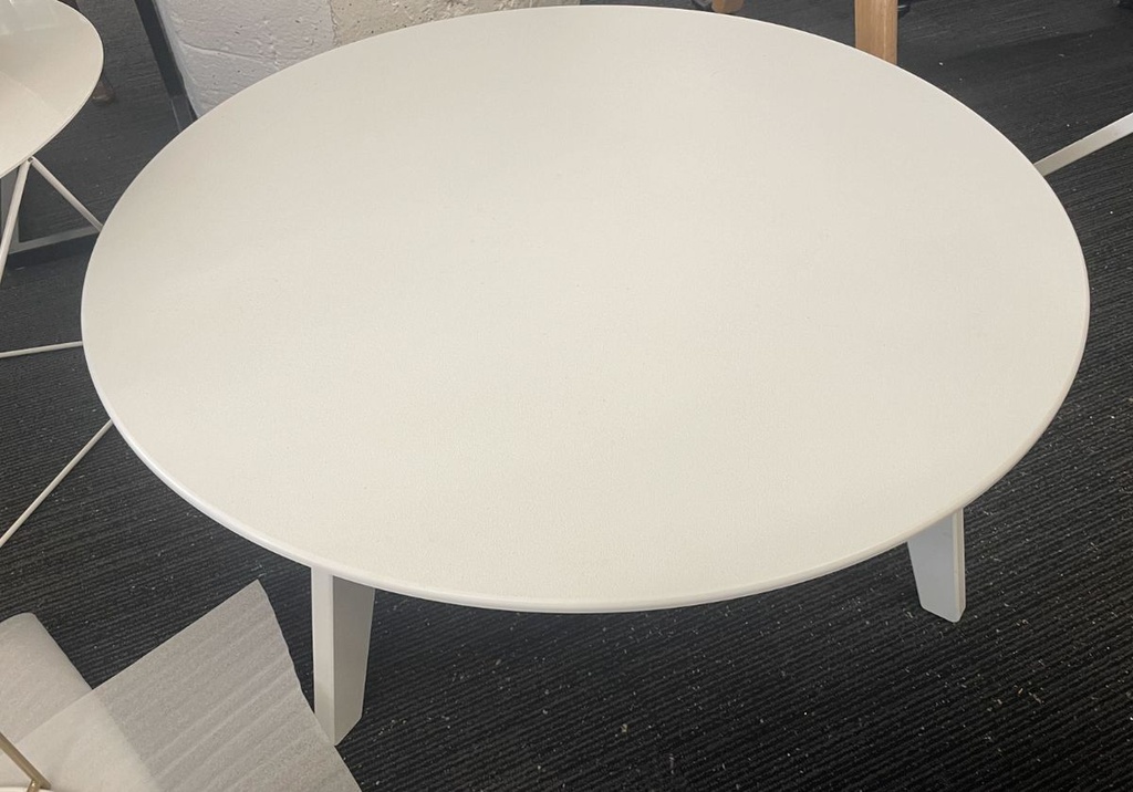 White coffee table
