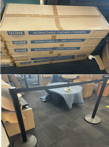 Boxes of Stanchions (2 per box)