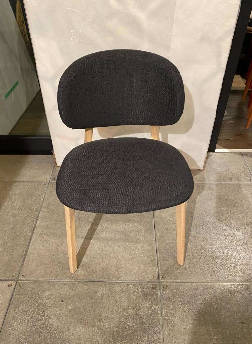 Black &amp; Wood Dining Chair