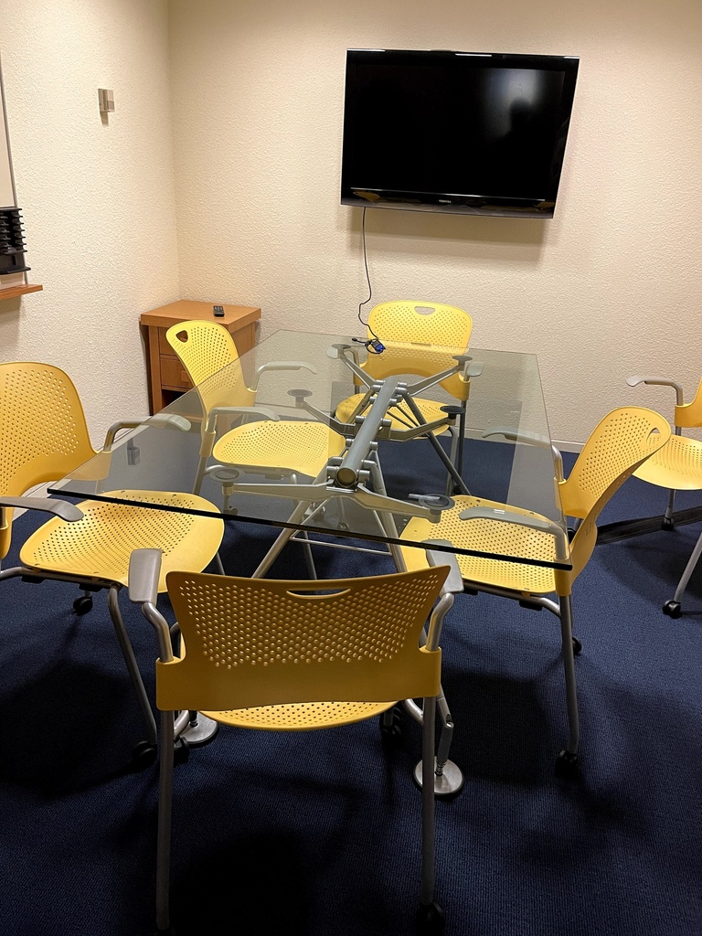 Yellow Castor Chairs