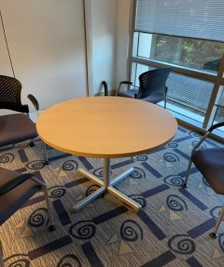 ROUND WOOD TABLE-D3