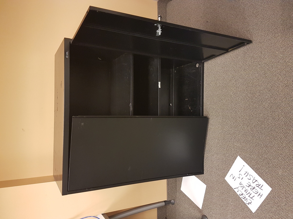 3-Shelf Storage Cabinet