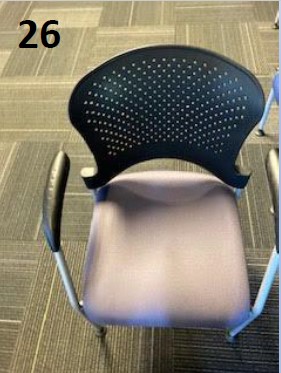 PURPLE SIDE CHAIR-E5