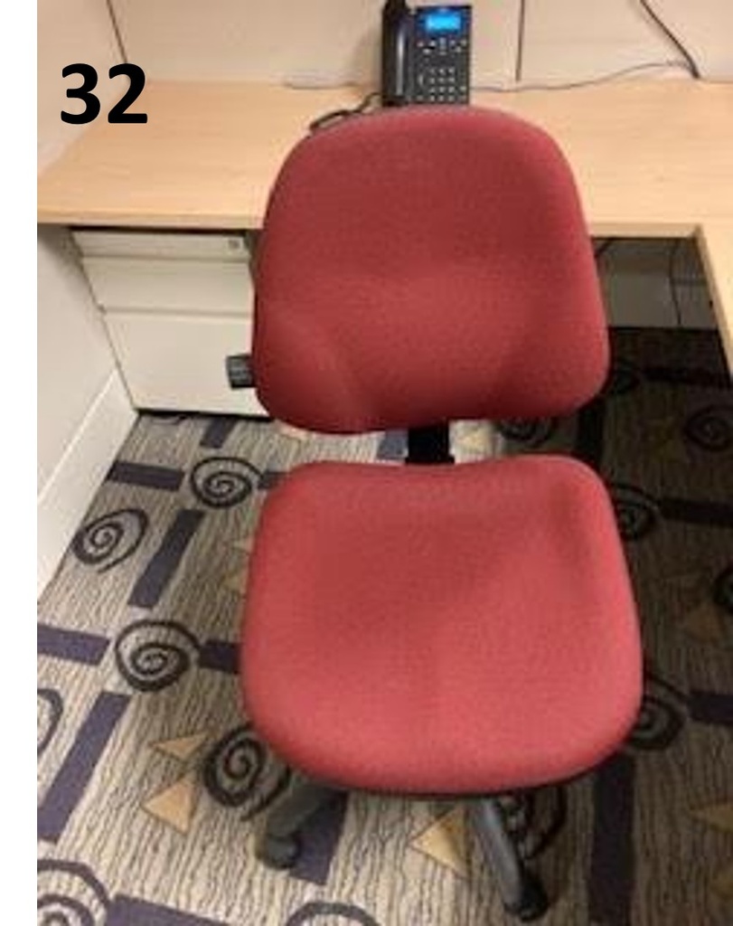 RED TASK CHAIR-E5