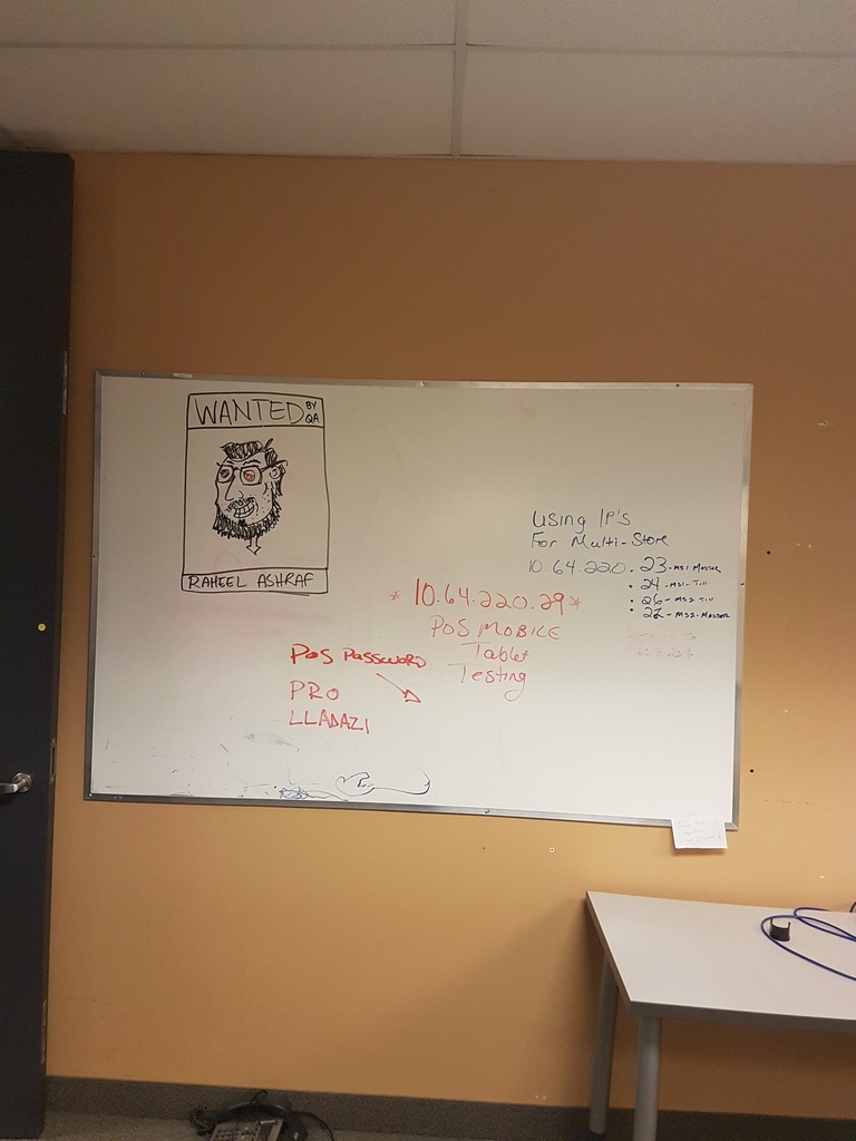 White Board, 4' x 6'