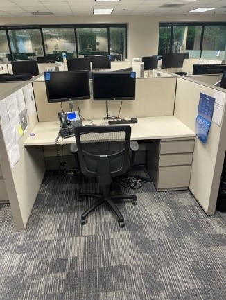 Haworth 4' x 6' Workstation