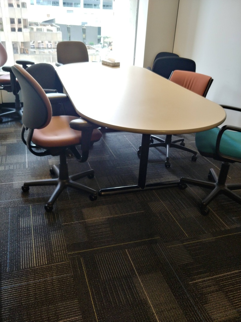 Oval Meeting Table 43" x 96" x 29"