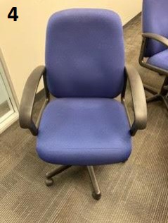 Blue Task Chair