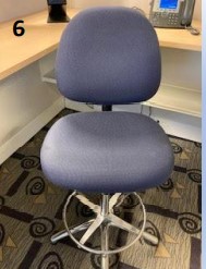 Blue Task Chair