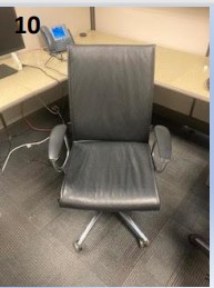 Black Leather with Black Base