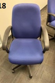 Blue Task Chair
