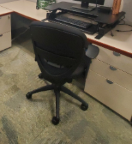 Black Task Chair
