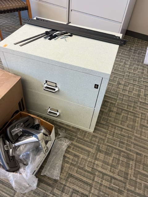 2 Drawer Lateral Fire Filing Cabinet
