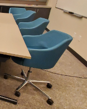 Blue Conference Chair