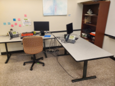 Stone Laminate Folding Table, 6’ x 30”