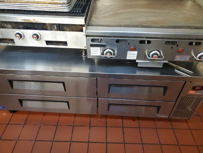 Refrigerator, Turbo Air, 72" x 32" x 25"