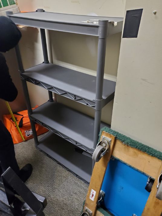 Plastic Shelving, 32" x 13" x 54"