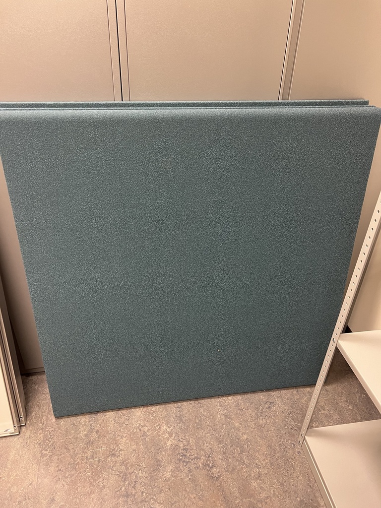 Aqua Bulliten Board 4'x4'