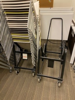 Chair Stacker Cart (chair not included)