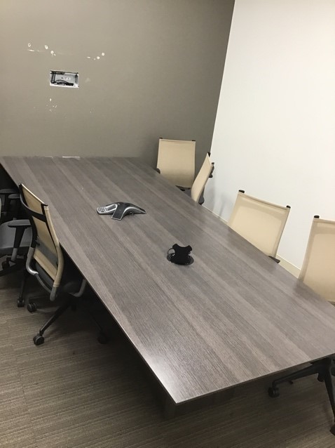 Grey Conference Table (11'Lx57"Wx30"H)