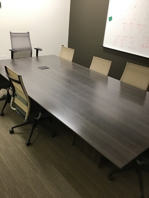 Conference Table (10’L x 5’W x 30"H) 
