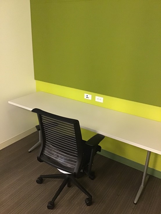 White Table (24”H x 7’W)