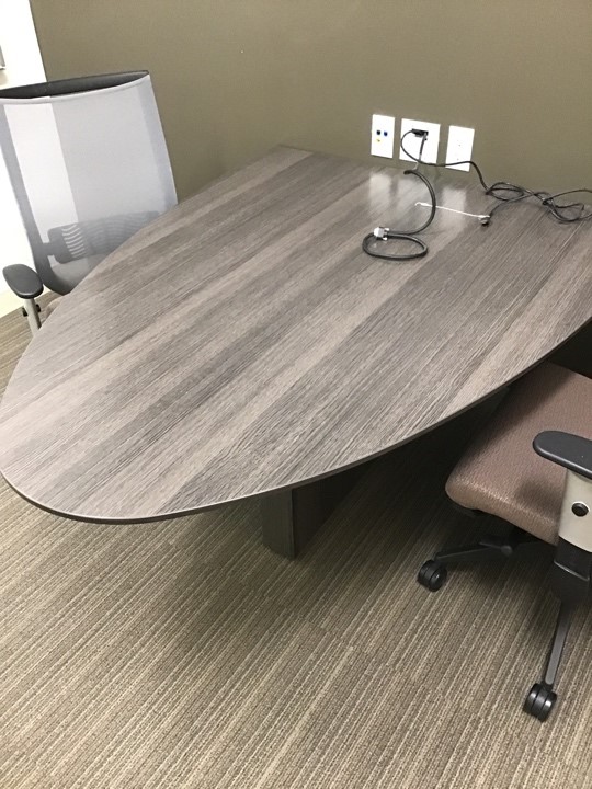 Wall Facing Conference Table(4’L x 5’W x 30”H)
