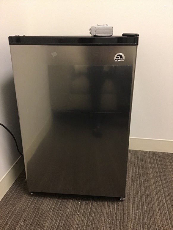 Mini-Fridge (39”H x 2’W x 2’D) 