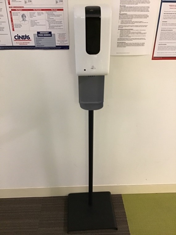 Sanitizer Stand (4' Tall)