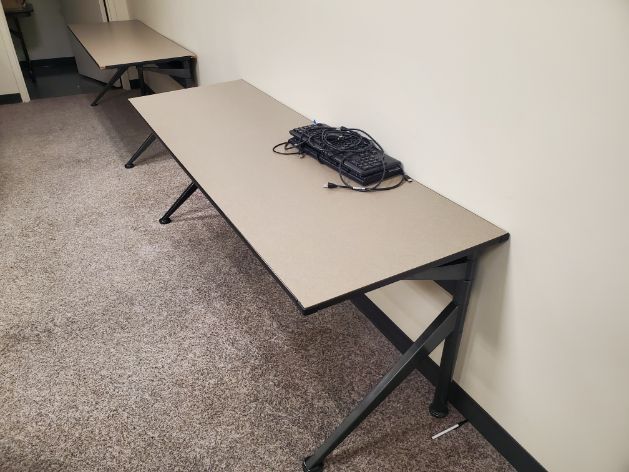 K-Leg Table, 6' x 24"