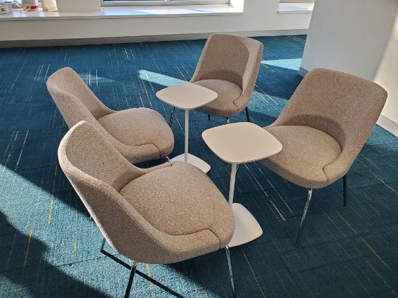 Grey Guest Chair