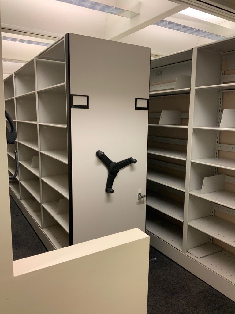 High Density Track File System, Elevated Floor, Area 2