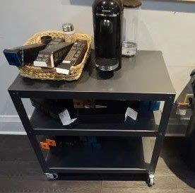 Grey/Metal Cart