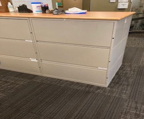 Red Storage Cabinets (14th floor)