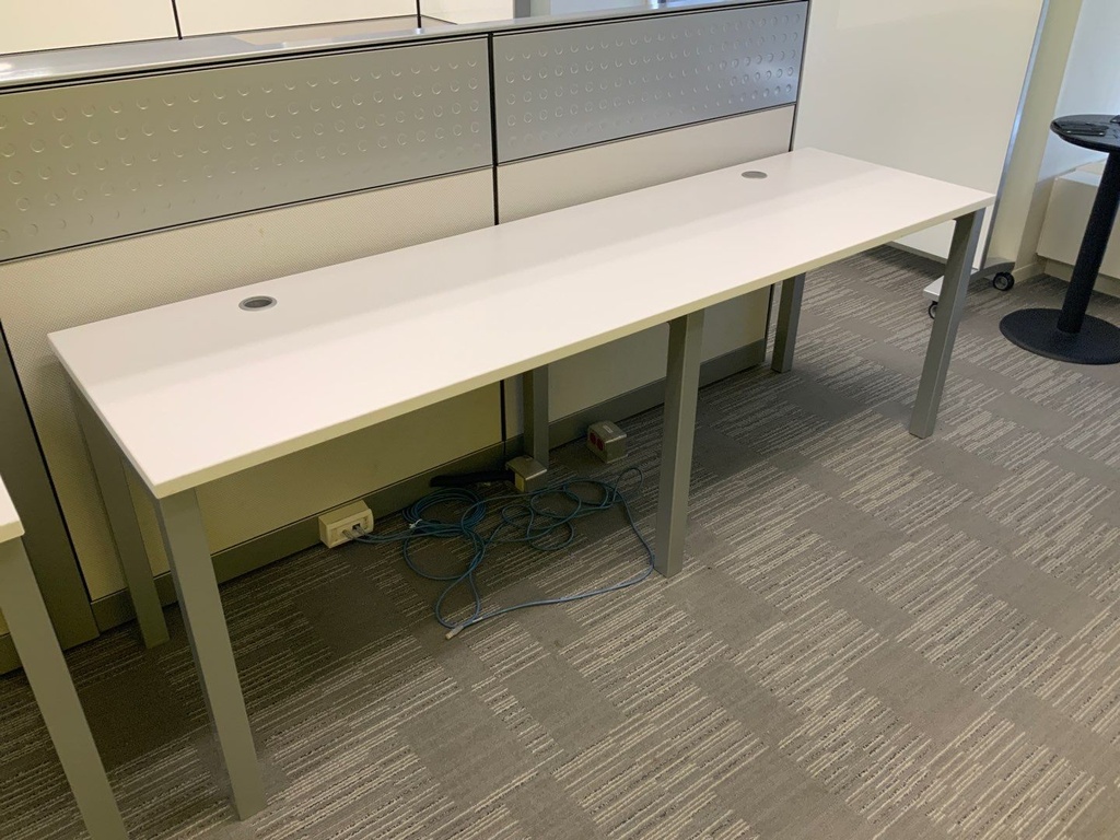Training / Work Table - 2 Person, 24"Dx84"W, Fixed Legs