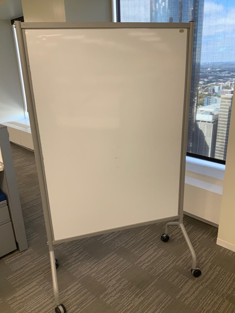 Glass Board Finish, 2 Sided, Standard White Board Finish, 72H x 42W