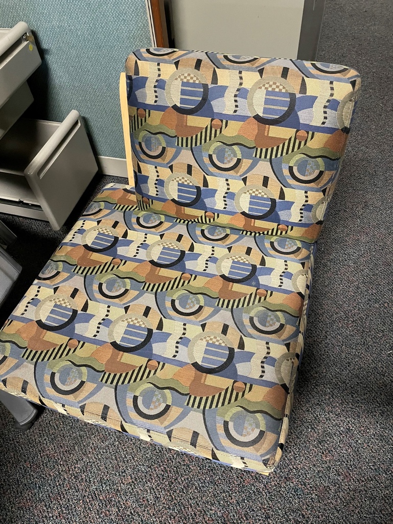 Guest Chair - Upholstered - Retro Pattern