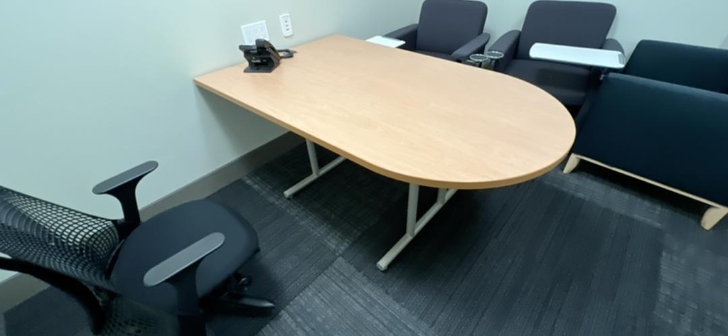 Bullet Meeting Table - 66"x42" (Floor 15)